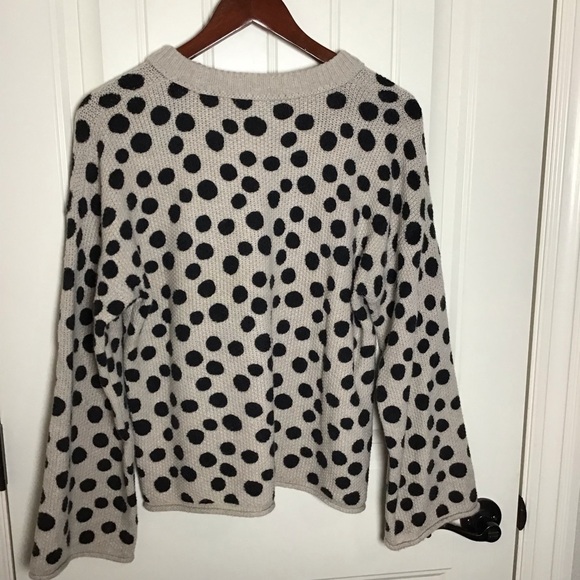 Madewell Leopard Dot Pullover Sweater Size Small. - Picture 6 of 9